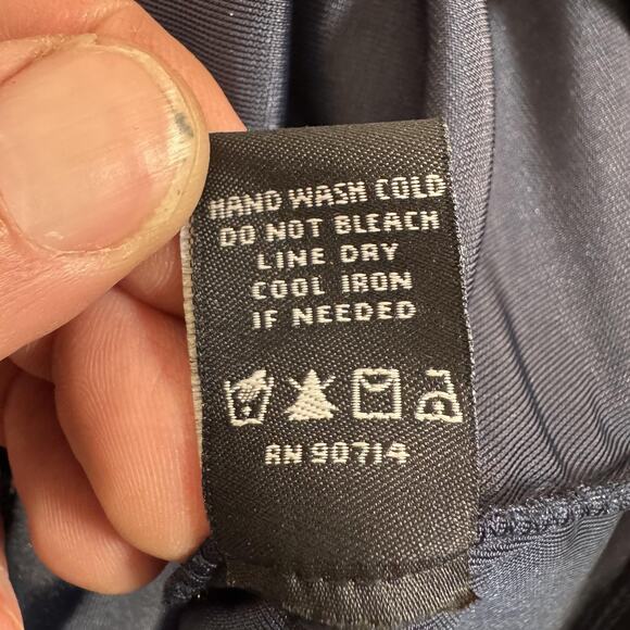 MSK Dress M Blue Velvet Cocktail Evening Whimsigoth Dark Romantic Moody WItchy - Picture 7 of 10